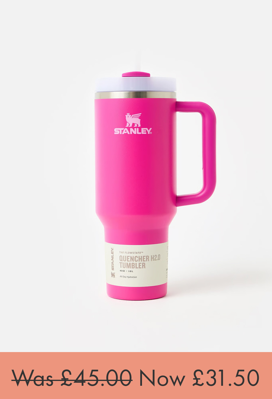 Violet Stanley Cup H2.0 Flowstate Tumbler